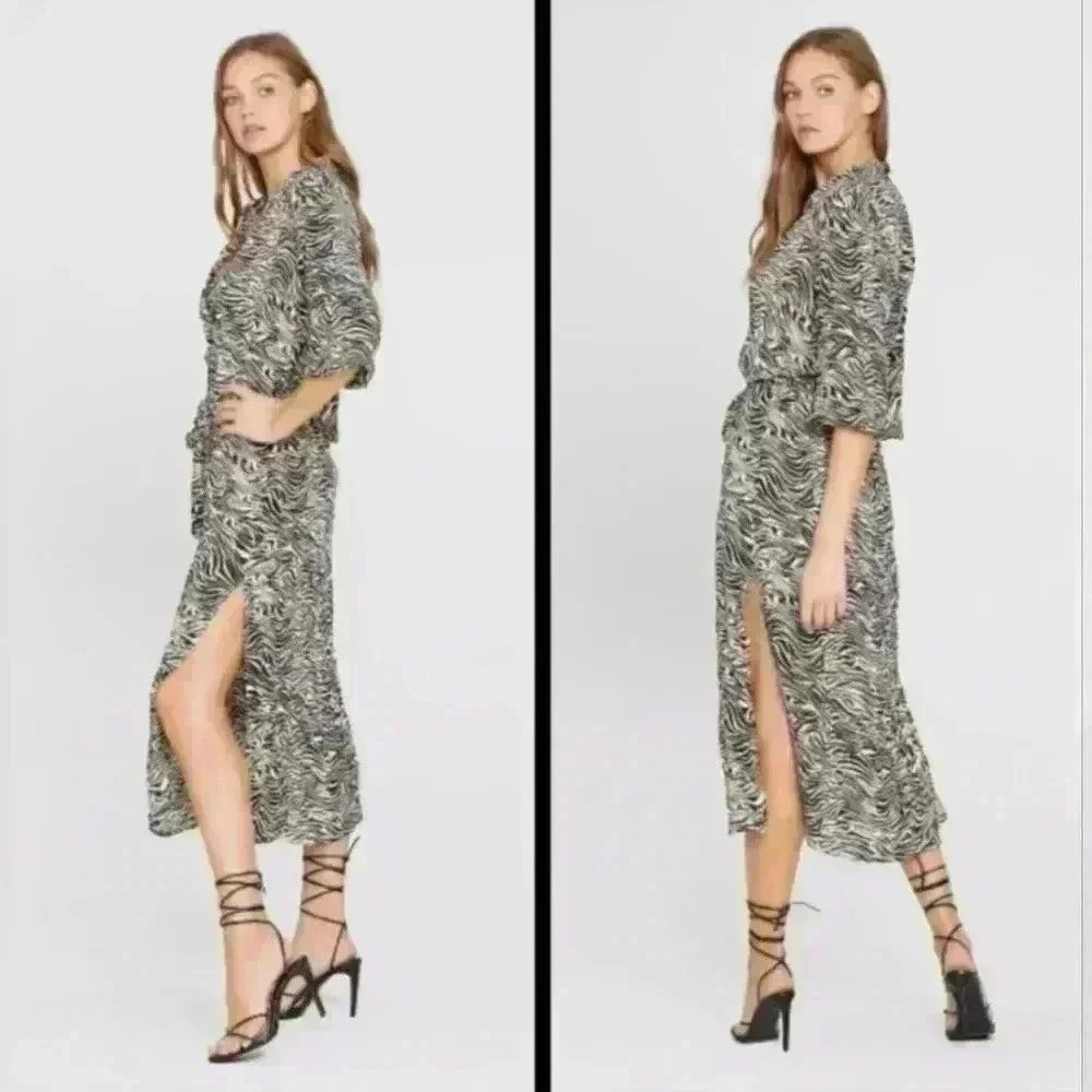 L*SPACE Avalon Coverup Dress ~ Animal Instinct - Picture 2 of 12